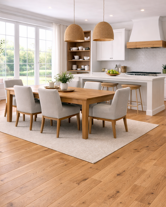 Stabparkett Markant/Rustikal Smoked Oak geölt 120 mm breit Massiv-Stab-Parkett