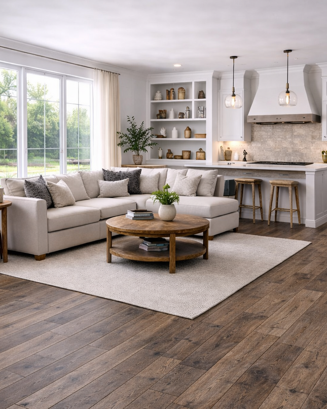 Landhausdiele Rustikal Savanna geölt 195 mm breit- 3-Schichtparkett