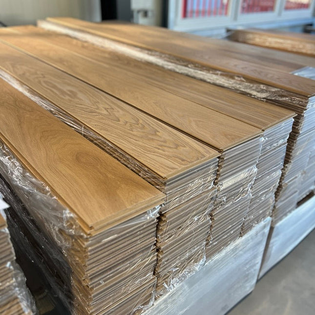 Landhausdiele Natural White 5% geölt 180 mm breit - 2-Schichtparkett