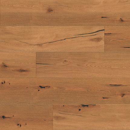 Landhausdiele Rustikal Smoked Oak geölt 160 mm breit - 2-Schichtparkett