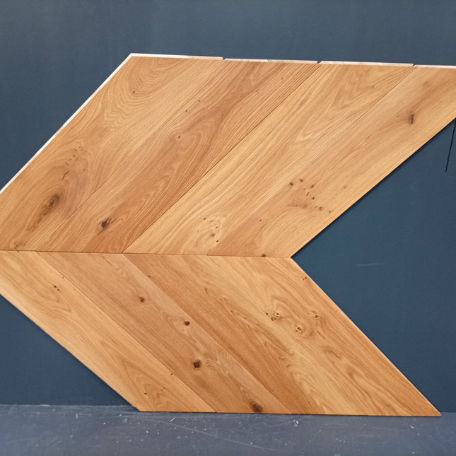 Stabparkett Rustikal Pure geölt 137 mm breit  3-Schichtparkett