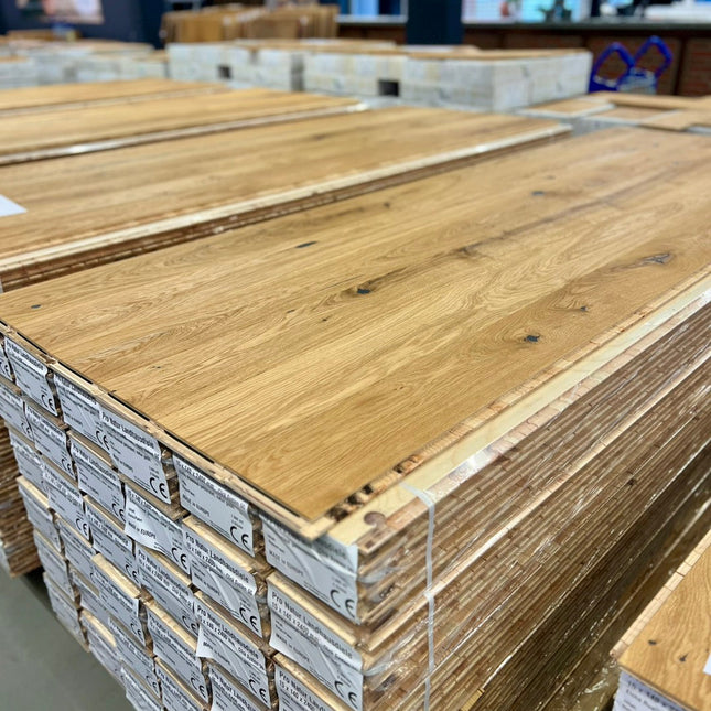 Landhausdiele Rustikal Pure geölt 140 mm breit - 3-Schichtparkett