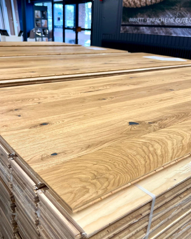 Landhausdiele Rustikal Pure geölt 140 mm breit - 3-Schichtparkett