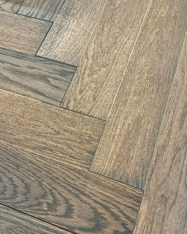 Stabparkett Elegant/Natur Savanna geölt 80 mm breit  3-Schichtparkett