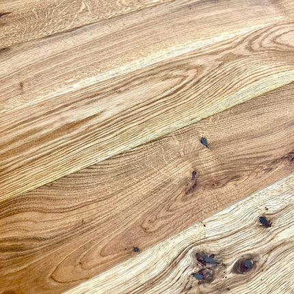 Stabparkett Markant/Rustikal Smoked Oak geölt 120 mm breit Massiv-Stab-Parkett