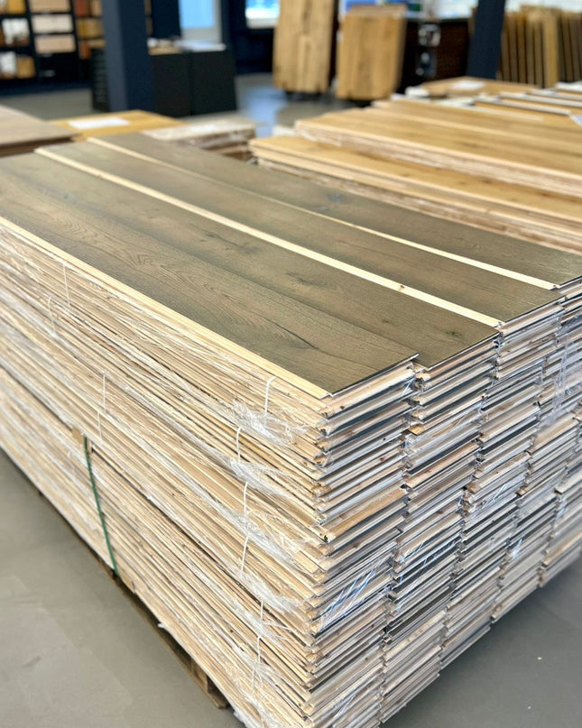 Landhausdiele Rustikal Savanna geölt 195 mm breit- 3-Schichtparkett