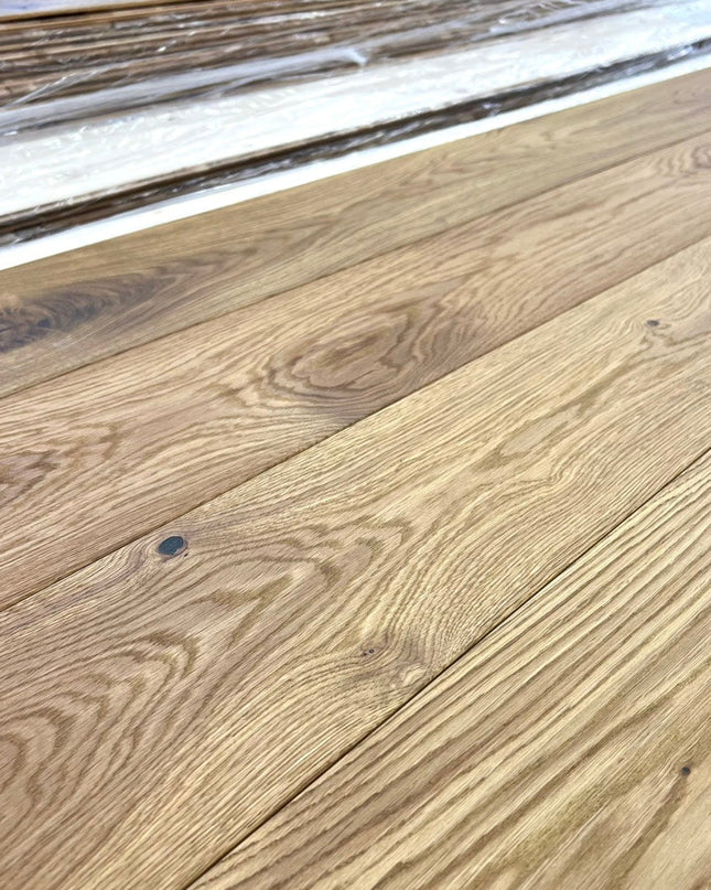 Landhausdiele Rustikal Smoked Oak geölt 160 mm breit - 3-Schichtparkett