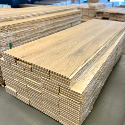 Landhausdiele Markant Titanium Grey geölt 180 mm breit - 3-Schichtparkett