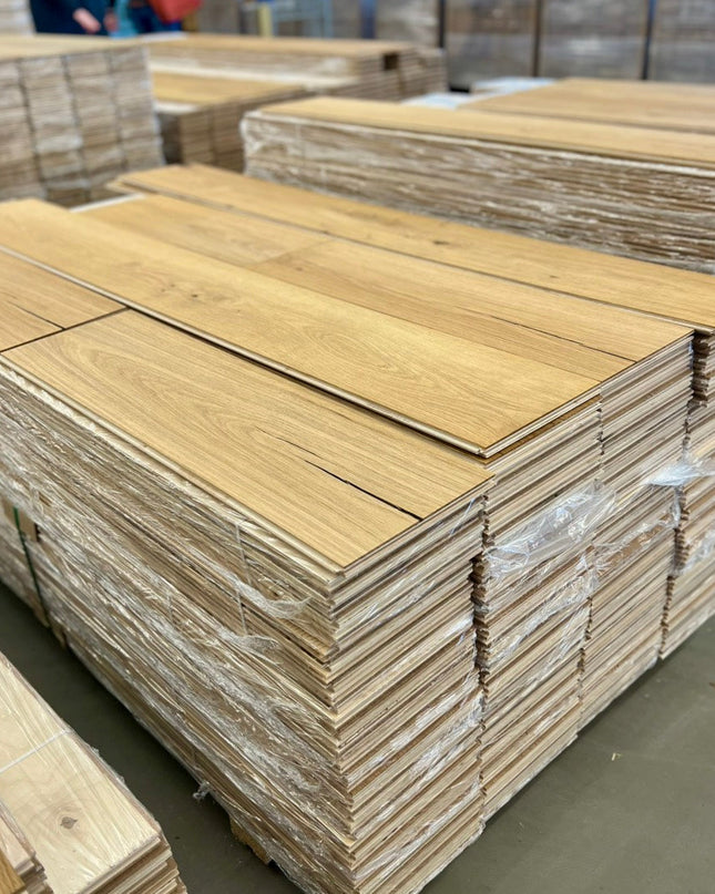 Landhausdiele Glanwood Pure geölt 220 mm breit- 2-Schichtparkett