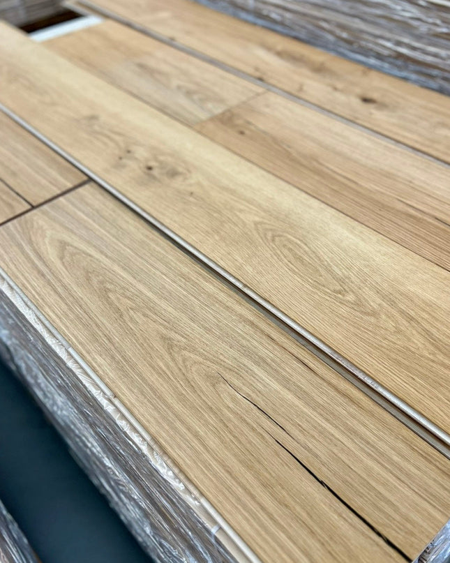 Landhausdiele Glanwood Pure geölt 220 mm breit- 2-Schichtparkett