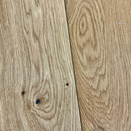Landhausdiele Rustikal leicht gebürstet Pure geölt 180 mm breit - 2-Schichtparkett