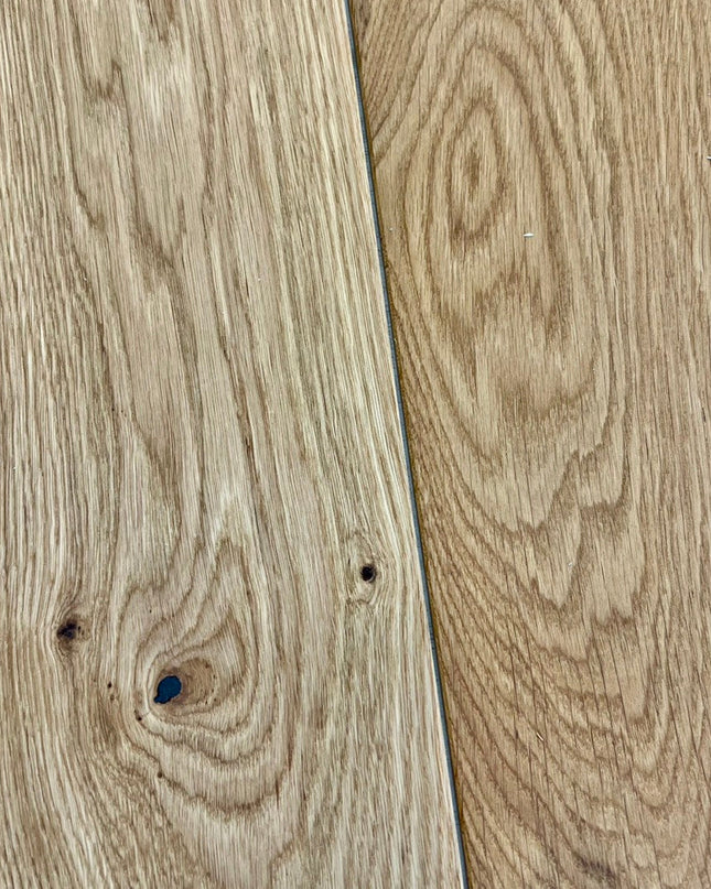 Landhausdiele Rustikal leicht gebürstet Pure geölt 180 mm breit - 2-Schichtparkett