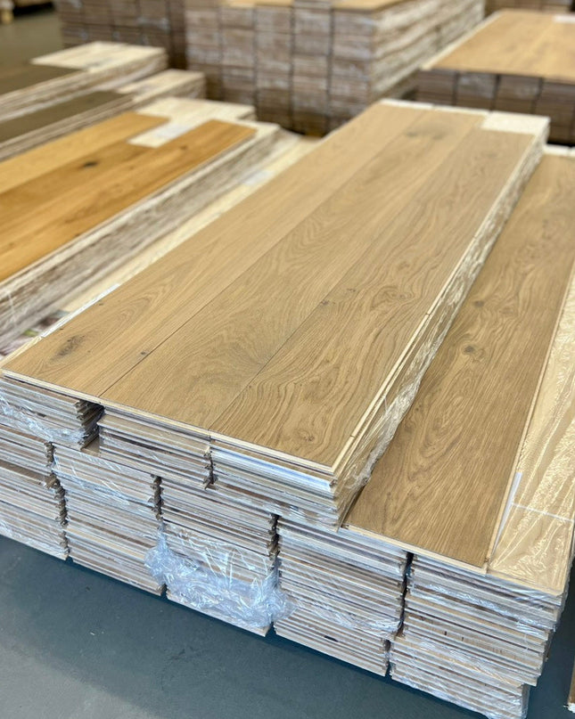 Landhausdiele Markant Vanilla geölt 180 mm breit - 2-Schichtparkett