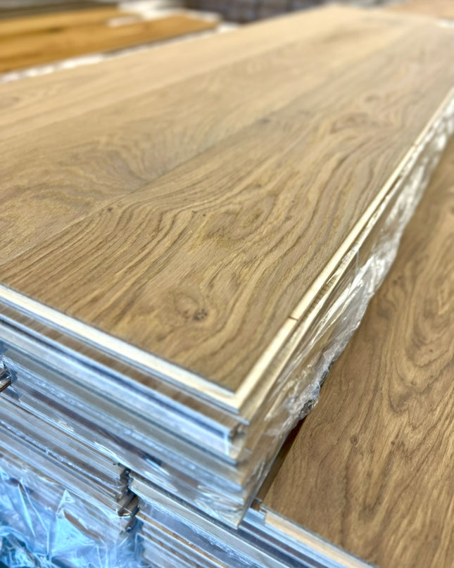 Landhausdiele Markant Vanilla geölt 180 mm breit - 2-Schichtparkett