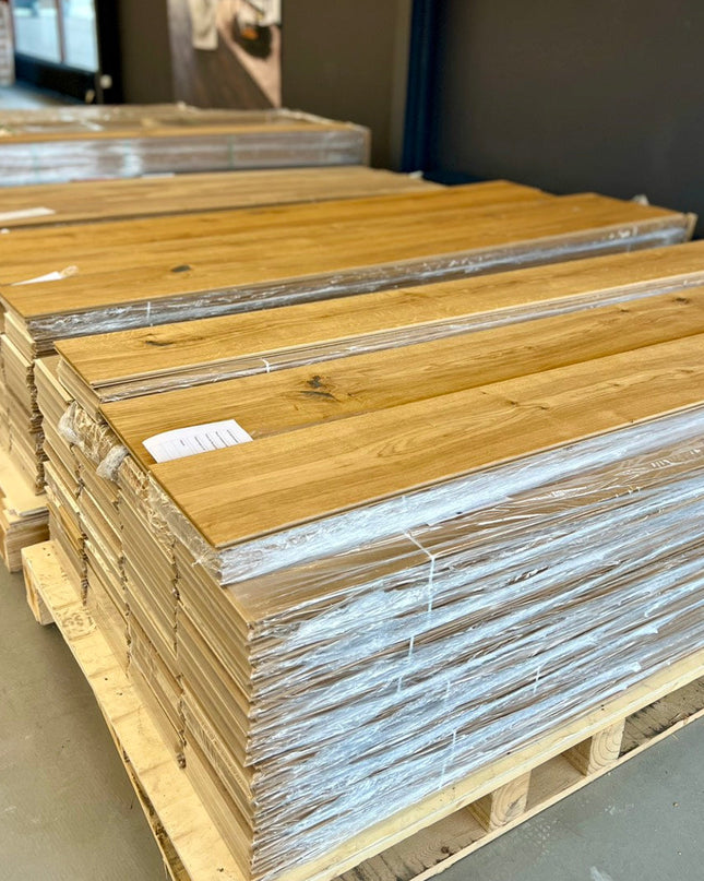 Landhausdiele Rustikal Pure geölt 220 mm breit - 2-Schichtparkett