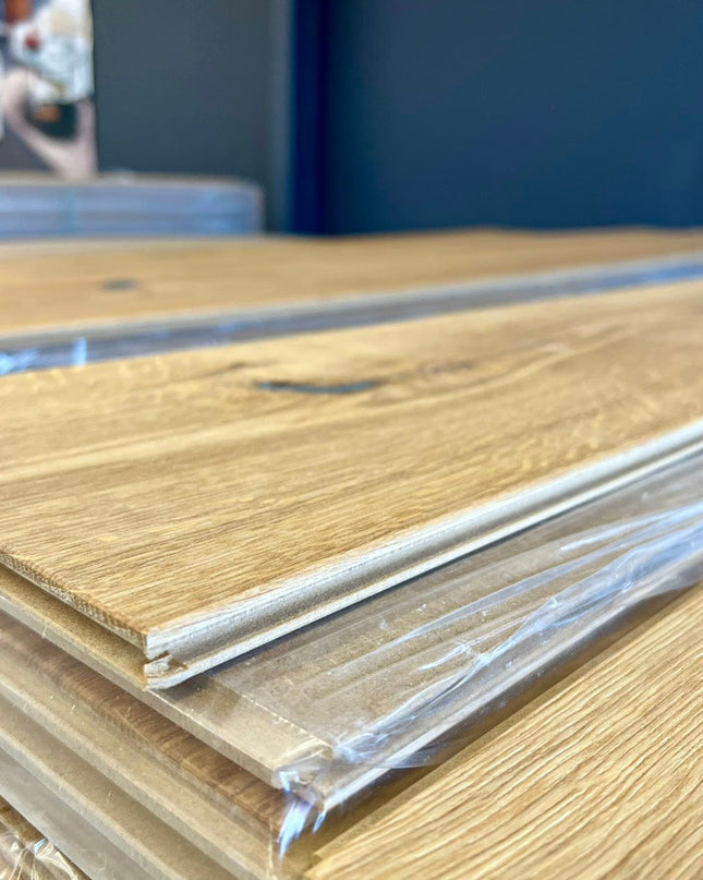 Landhausdiele Rustikal Pure geölt 220 mm breit - 2-Schichtparkett