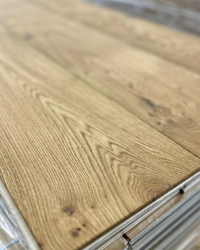 Landhausdiele Markant Smoked Oak geölt 220 mm breit - 2-Schichtparkett