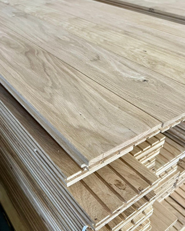 Landhausdiele Natural Rohware 140mm breit- Massivholzdiele