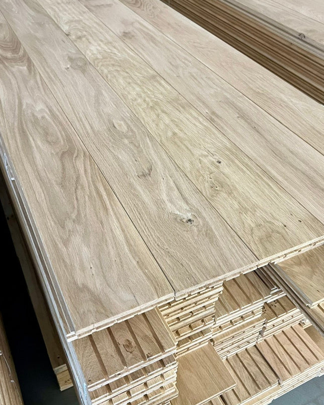 Landhausdiele Natural Rohware 140mm breit- Massivholzdiele