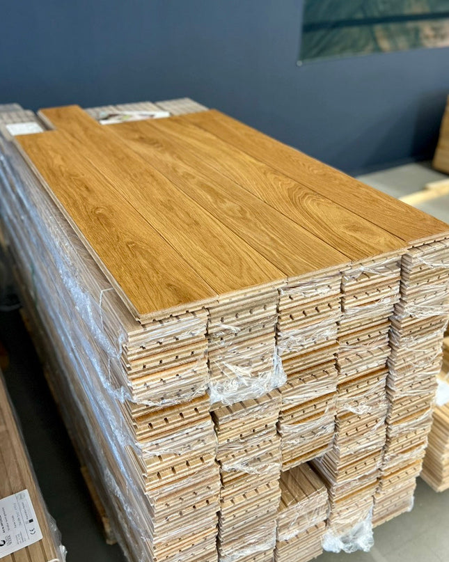 Landhausdiele Elegant Pure geölt 140 mm breit- Massivholzdiele