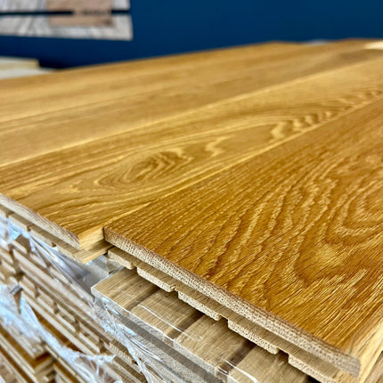 Landhausdiele Elegant Pure geölt 140 mm breit- Massivholzdiele