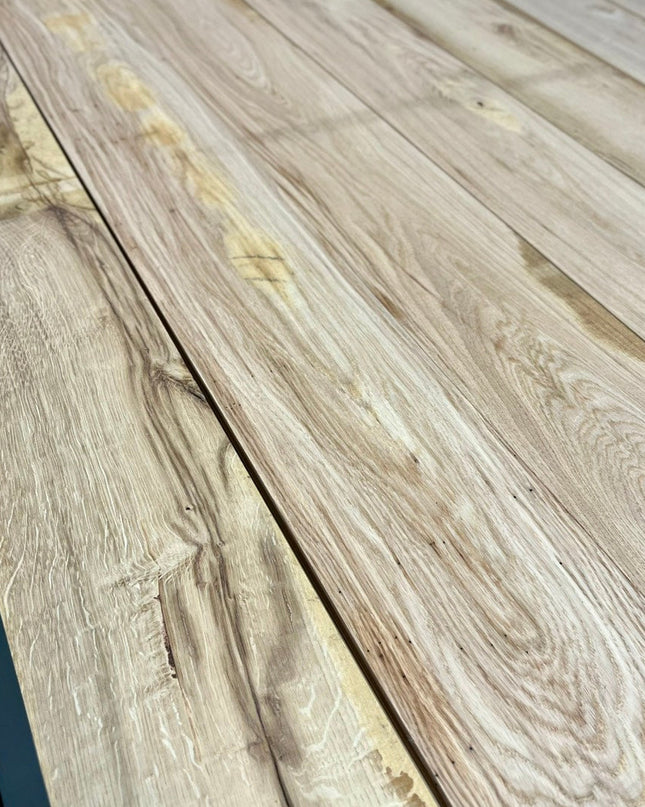 Eichenbohlen Massiv 26 x 210 mm x 2300 mm