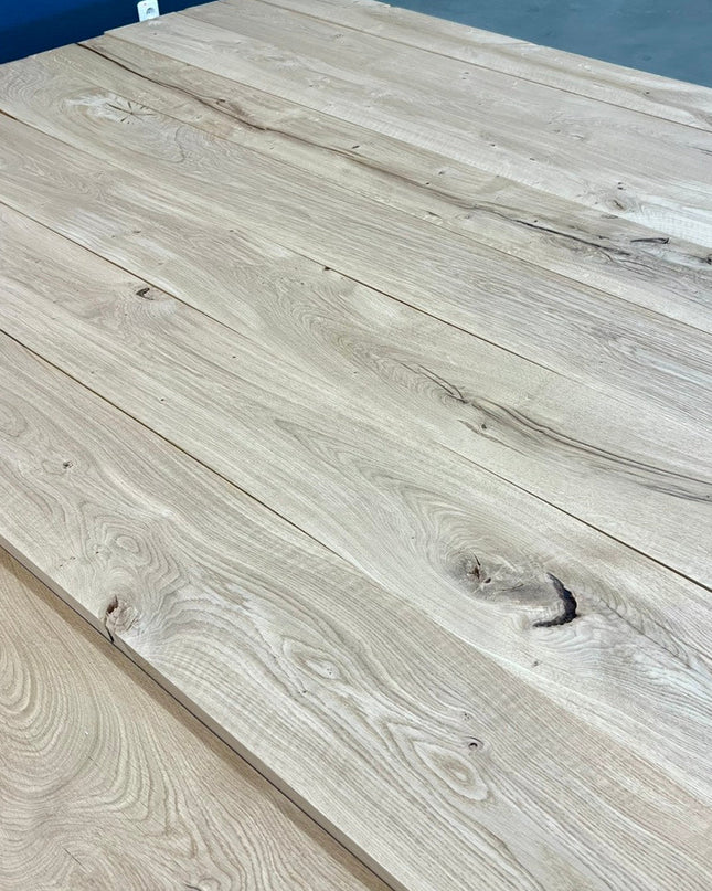 Eichenbohlen Massiv 30 x 240 mm x 2200 mm