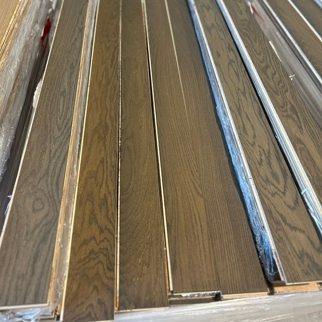 Landhausdiele Natur leicht gebürstet Savanna geölt 100 mm breit  - 2-Schichtparkett