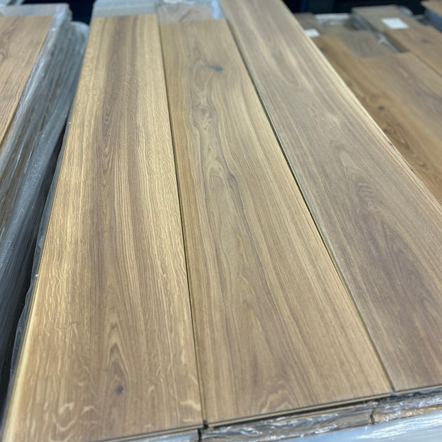 Landhausdiele Natural White 5% geölt 260 mm breit - 2-Schichtparkett