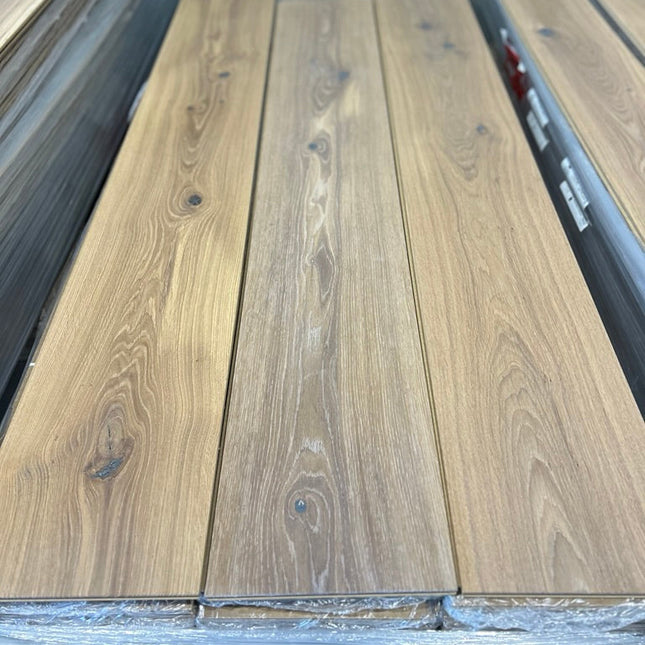 Landhausdiele Markant White 5% geölt 260 mm breit - 2-Schichtparket