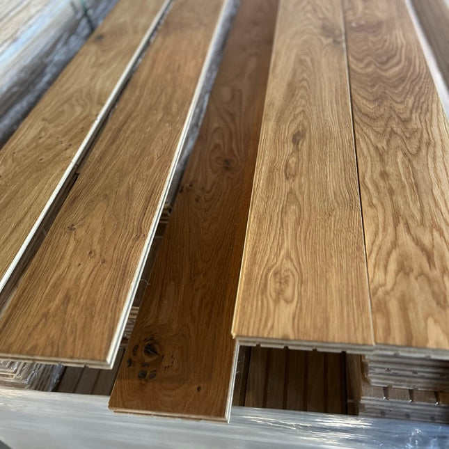 Landhausdiele Markant Pure geölt 140 mm breit- Massivholzdiele