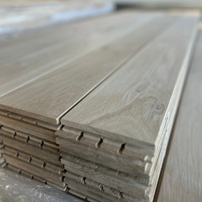 Landhausdiele Natural Rohware 130mm breit- Massivholzdiele