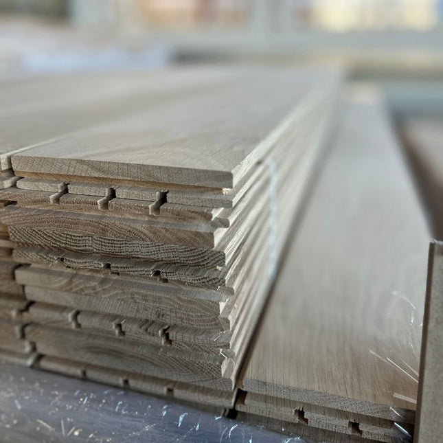 Landhausdiele Natural Rohware 130mm breit- Massivholzdiele