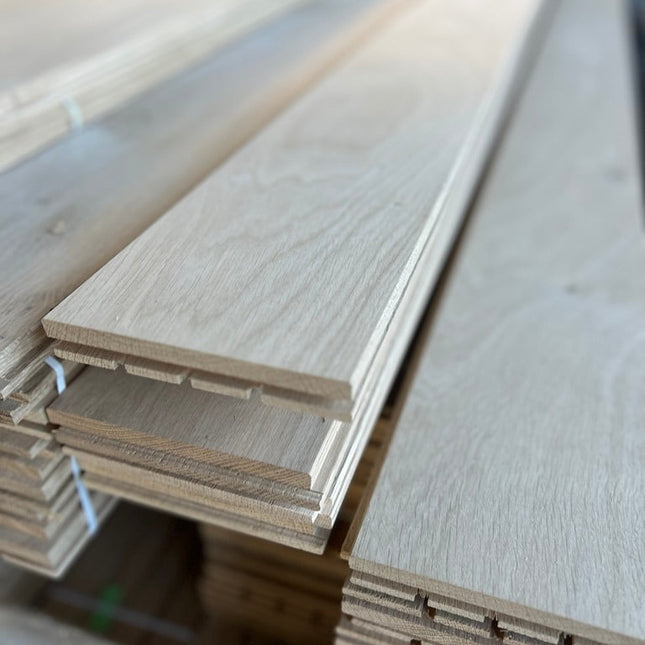 Landhausdiele Elegant/Natur Rohware geölt 130 mm breit- Massivholzdiele