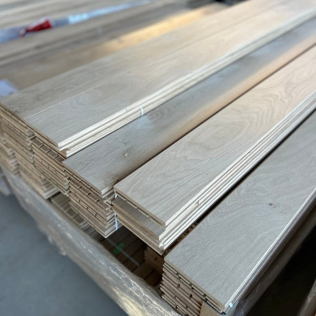 Landhausdiele Elegant/Natur Rohware geölt 130 mm breit- Massivholzdiele