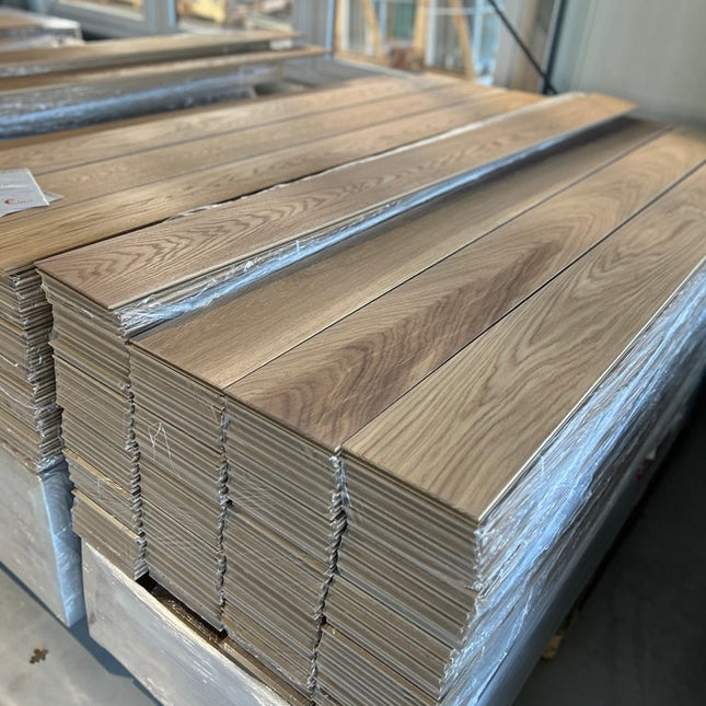 Landhausdiele Natural White 5% geölt 180 mm breit - 2-Schichtparkett