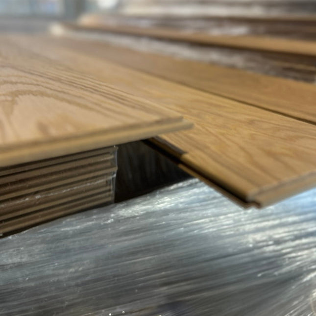 Landhausdiele Eiche Natural Vanilla geölt 180 mm breit- 2-Schichtparkett