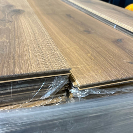 Landhausdiele Eiche Rustikal Natural geölt 260 mm breit - 2-Schichtparkett