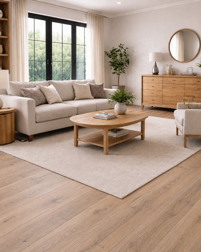 Landhausdiele Markant Natural geölt  180mm breit - 2-Schichtparkett