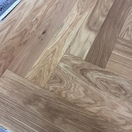 Stabparkett Markant/Rustikal Pure geölt 80 mm breit 3-Schichtparkett