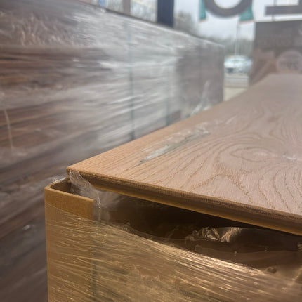 Landhausdiele Eiche Natural White geölt 260 mm breit- 2-Schichtparkett