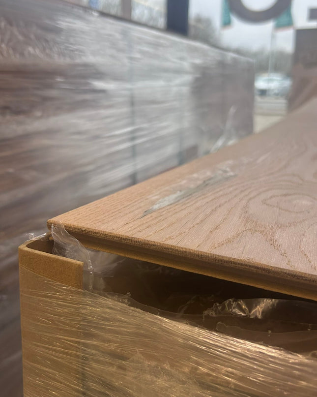 Landhausdiele Eiche Natural White geölt 260 mm breit- 2-Schichtparkett