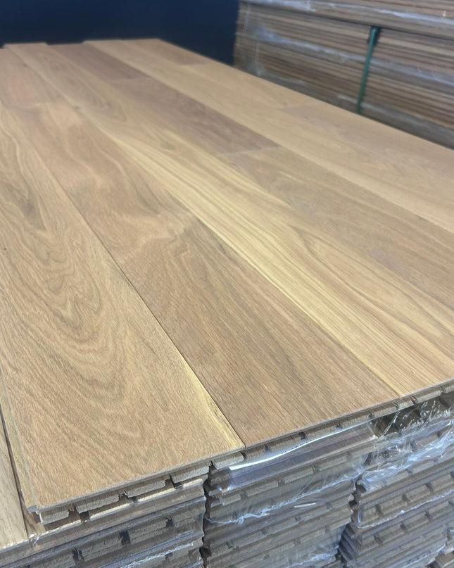 Landhausdiele Natur Crudo geölt 130 mm breit- Massivholzdiele