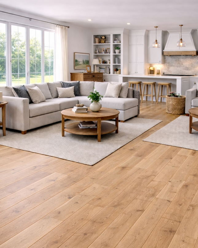 Landhausdiele Natur Natural geölt - 2-Schichtparkett