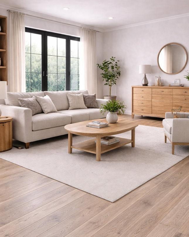 Landhausdiele Markant Natural geölt 180 mm breit - 2-Schichtparkett