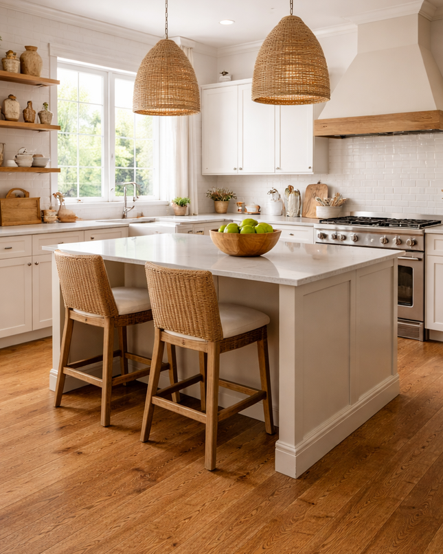 Landhausdiele Rustikal leicht gebürstet Pure geölt 180 mm breit - 2-Schichtparkett