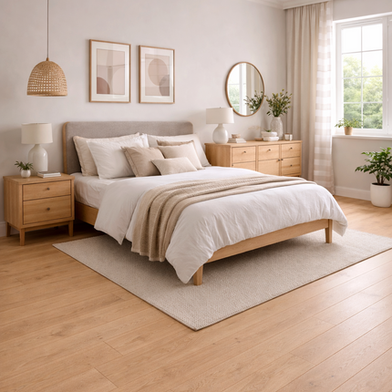 Landhausdiele Natur Crudo geölt 190 mm breit - 3-Schichtparkett