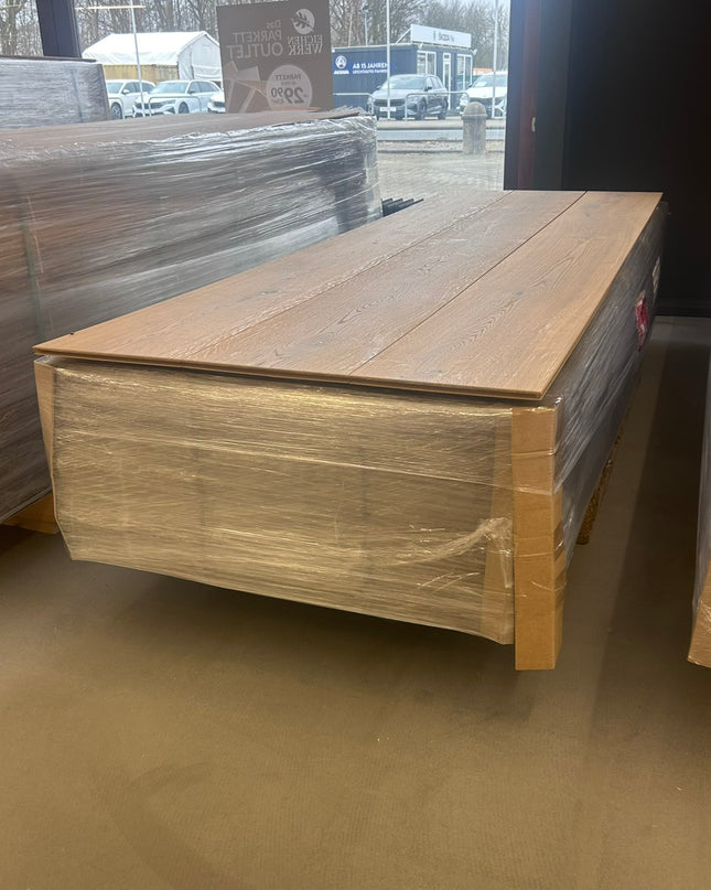 Landhausdiele Eiche Rustikal Natural geölt 260 mm breit- 2-Schichtparkett