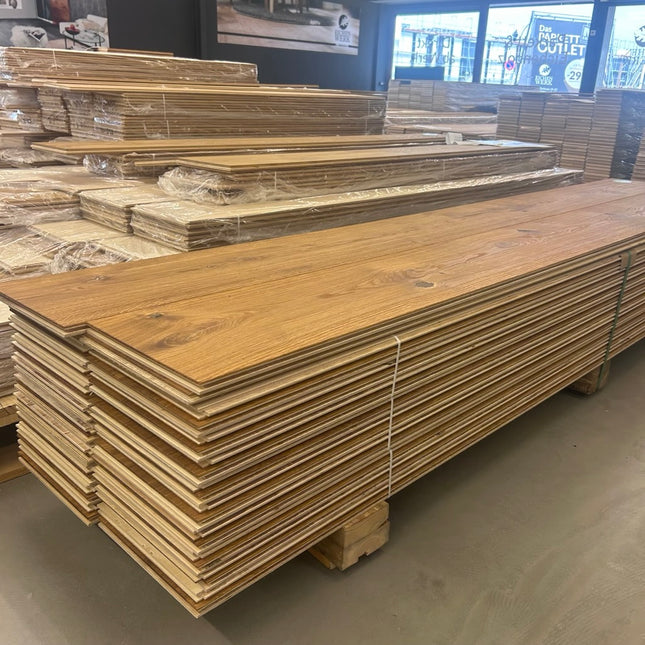 Landhausdiele Rustikal Pure geölt 240 mm breit - 2-Schichtparkett