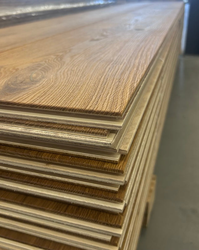 Landhausdiele Rustikal Pure geölt 240 mm breit - 2-Schichtparkett